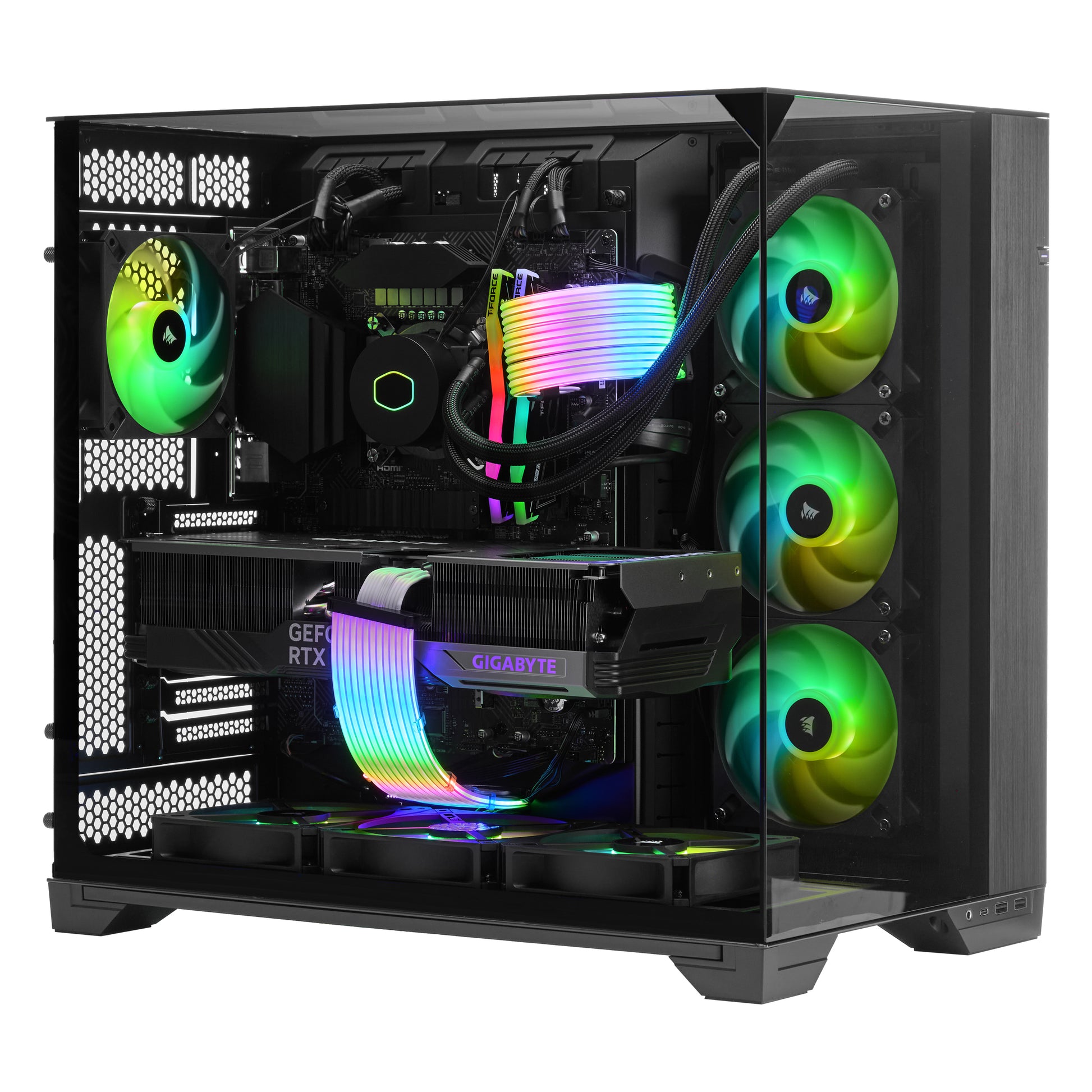 TECHNOID Ignite Gaming PC – GeForce RTX 4070 Ti SUPER - Intel i9 13th Gen - 2TB SSD - 32GB Ram - Win 11 Pro -AI Ready