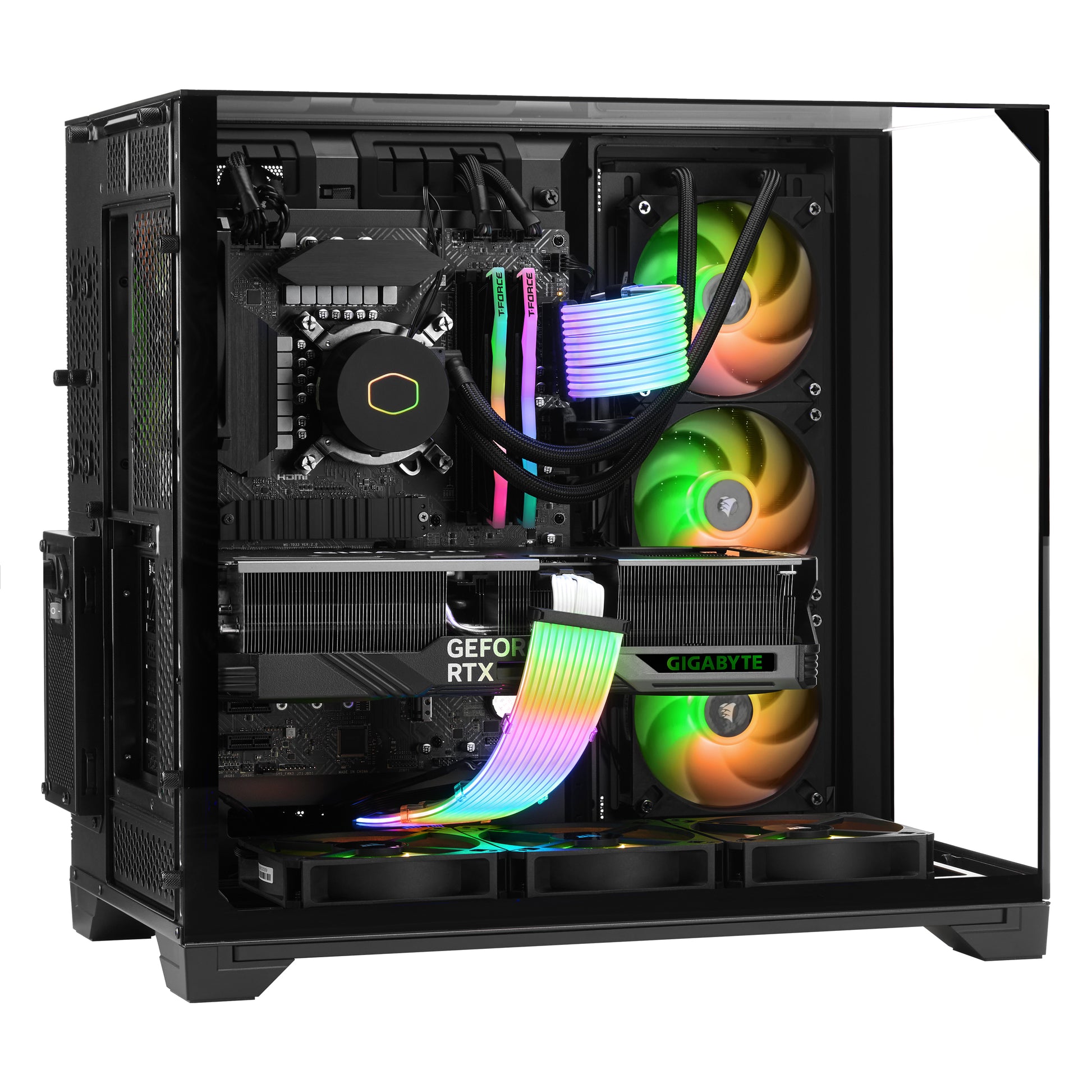 TECHNOID Ignite Gaming PC – GeForce RTX 4070 Ti SUPER - Intel i9 13th Gen - 2TB SSD - 32GB Ram - Win 11 Pro -AI Ready