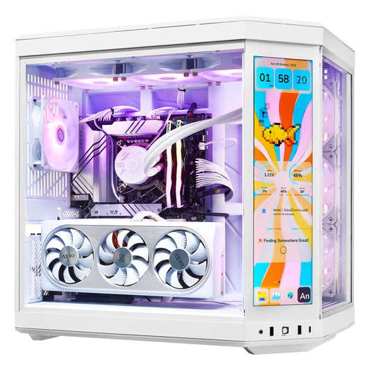 TECHNOID Limited Edition Gaming PC - Intel Core i9 14900K, 32GB Ram, 2TB SSD, RTX 4070 Ti Super, Windows 11 Pro, HYTE Y70 Touch infinite