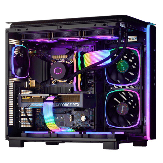TECHNOID Master Gaming PC – AMD Ryzen 7 7800X3D - GeForce RTX 4080 SUPER - 32GB DDR5 - 2TB SSD - Win 11 Pro - Technoid US