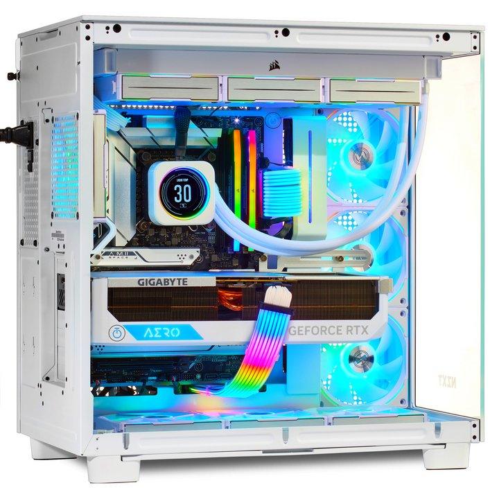 TECHNOID FROZEN Gaming PC - Amd Ryzen 7 7800X3D, 32GB Ram, 2TB SSD, RTX 4070 TI SUPER, Windows 11 Pro - Technoid US