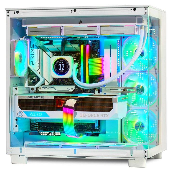 TECHNOID FROZEN Gaming PC - Amd Ryzen 7 7800X3D, 32GB Ram, 2TB SSD, RTX 4070 TI SUPER, Windows 11 Pro - Technoid US